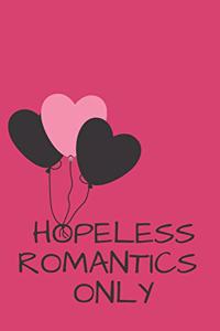 Hopeless Romantics Only Book Club Journal