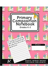 Primary Composition Notebook