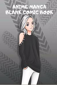 Anime Blank Comic Book