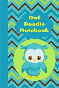 Owl Doodle Notebook
