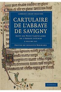 Cartulaire de l'Abbaye de Savigny 2 Volume Set
