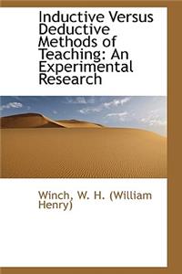 Inductive Versus Deductive Methods of Teaching