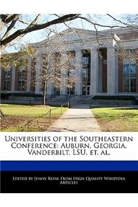 Universities of the Southeastern Conference