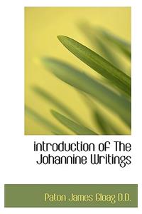 Introduction of the Johannine Writings