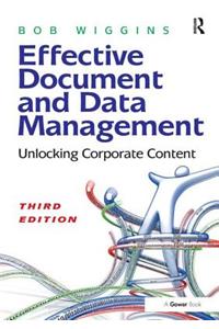 Effective Document and Data Management