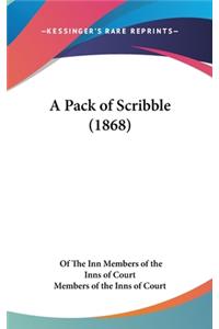 A Pack of Scribble (1868)