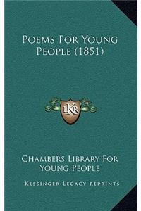 Poems for Young People (1851)