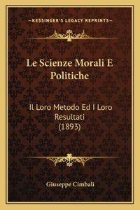 Scienze Morali E Politiche