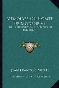 Memoires Du Comte De Modene V1