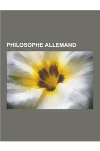 Philosophe Allemand