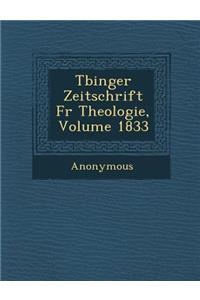 T Binger Zeitschrift Fur Theologie, Volume 1833