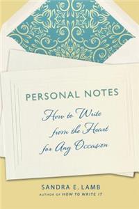 Personal Notes