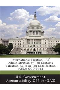 International Taxation