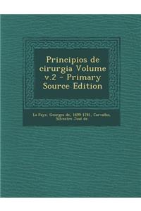 Principios de Cirurgia Volume V.2