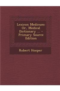 Lexicon Medicum
