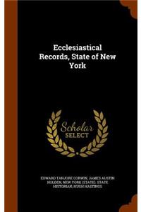 Ecclesiastical Records, State of New York