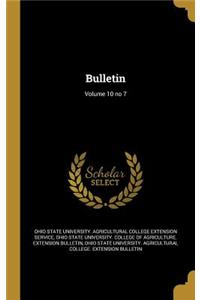 Bulletin; Volume 10 No 7