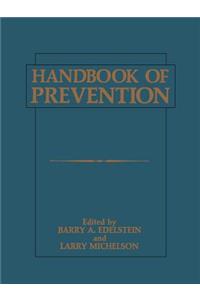 Handbook of Prevention