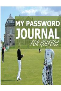 My Password Journal For Golfers