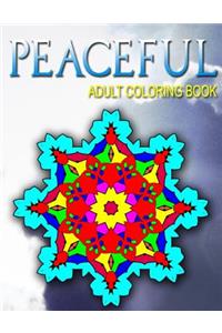 PEACEFUL ADULT COLORING BOOKS - Vol.1