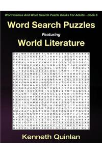 Word Search Puzzles Featuring World Literature