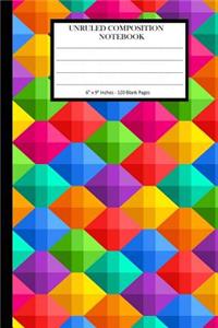 Unruled Composition Notebook 6