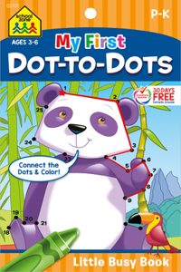 School Zone My First Dot-To-Dots Tablet Workbook