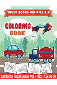 Truck Books For Kids 3-8