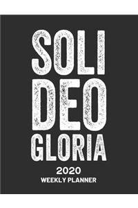 Soli Deo Gloria 2020 Weekly Planner