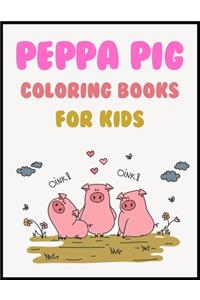 Peppa Pig Coloring Books For Kids