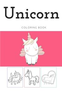 Unicorn Coloring Book