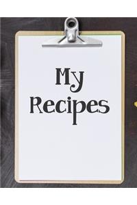 My Recipes