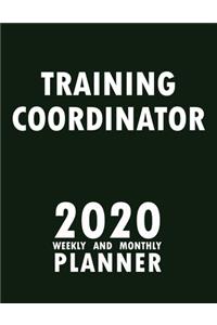 Training Coordinator 2020 Weekly and Monthly Planner
