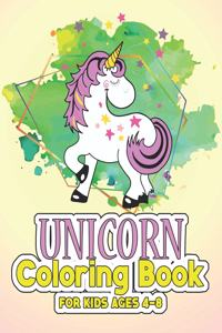 Unicorn Coloring Book for Kids Ages 4-8
