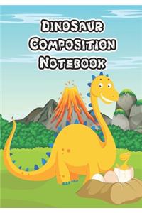 Dinosaur Composition Book