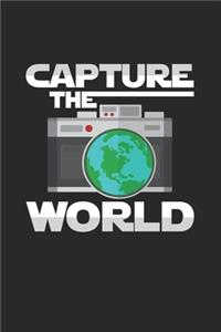 Capture the world: 6x9 Photography - lined - ruled paper - notebook - notes