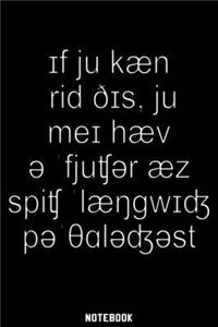 If you can read this Notebook