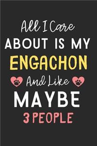 All I care about is my Engachon and like maybe 3 people