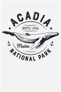 Acadia ESTD 1916 Maine National Park