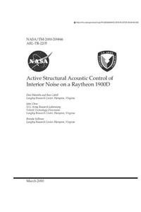 Active Structural Acoustic Control of Interior Noise on a Raytheon 1900d