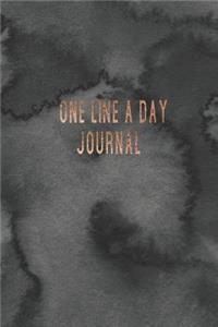 One Line a Day Journal: A 5 Year Journal. One Line Per Day.