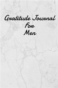 Gratitude Journal for Men