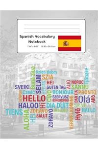 Spanish Vocabulary Notebook