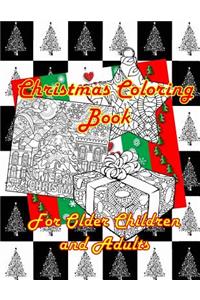 Christmas Coloring Book for Older Children and Adults