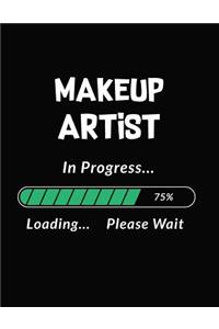 Makeup Artist in Progress Loading Please Wait