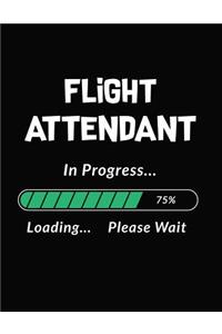 Flight Attendant in Progress Loading Please Wait