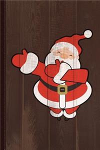 Dabbin Santa Journal Notebook