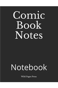 Comic Book Notes