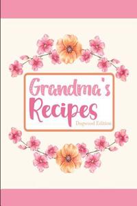 Grandma's Recipes Dogwood Edition