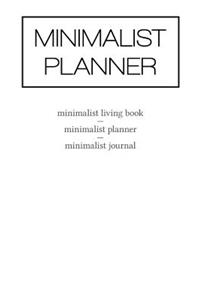 Minimalist Planner